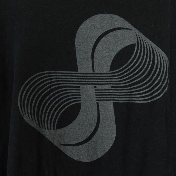 Foo Fighters Mens Sonic Highways Tour T-Shirt Size XL Dark Gray 2014 Infinity - Picture 2 of 8